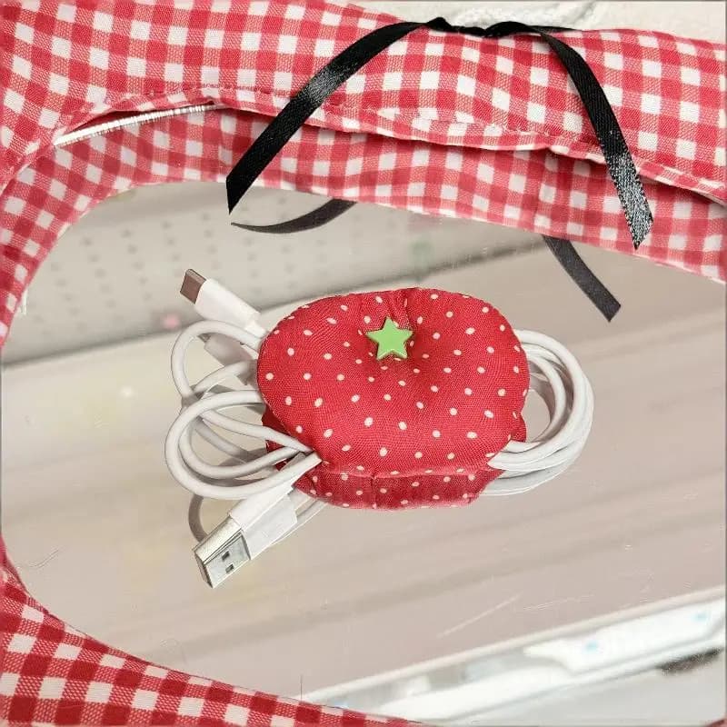 Organizzatore di Cavi USB Regolabile, Avvolgicavo Semplice per Cuffie, Supporto per Cavi da Scrivania, Casa e Postazione di Lavoro