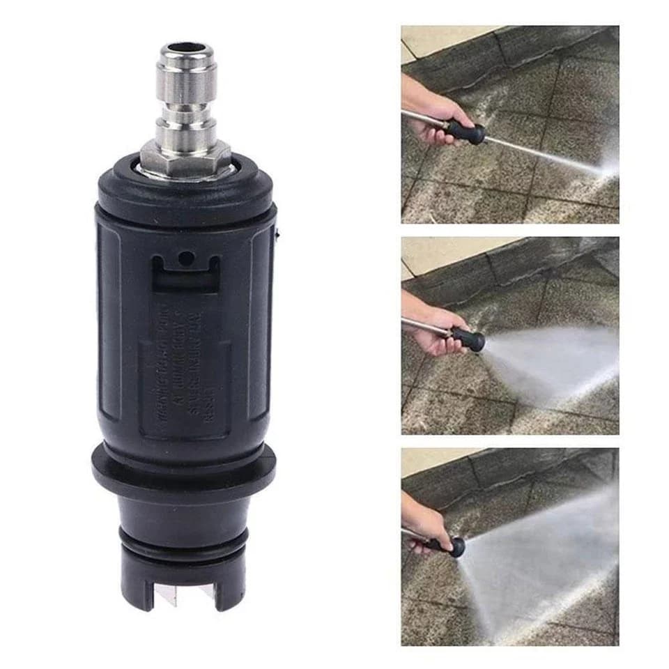 Ugello per Idropulitrice ad Alta Pressione con Angolo Regolabile 3000 PSI - Spruzzatore con Attacco Rapido da 1/4" per Pulizia Auto e Giardino