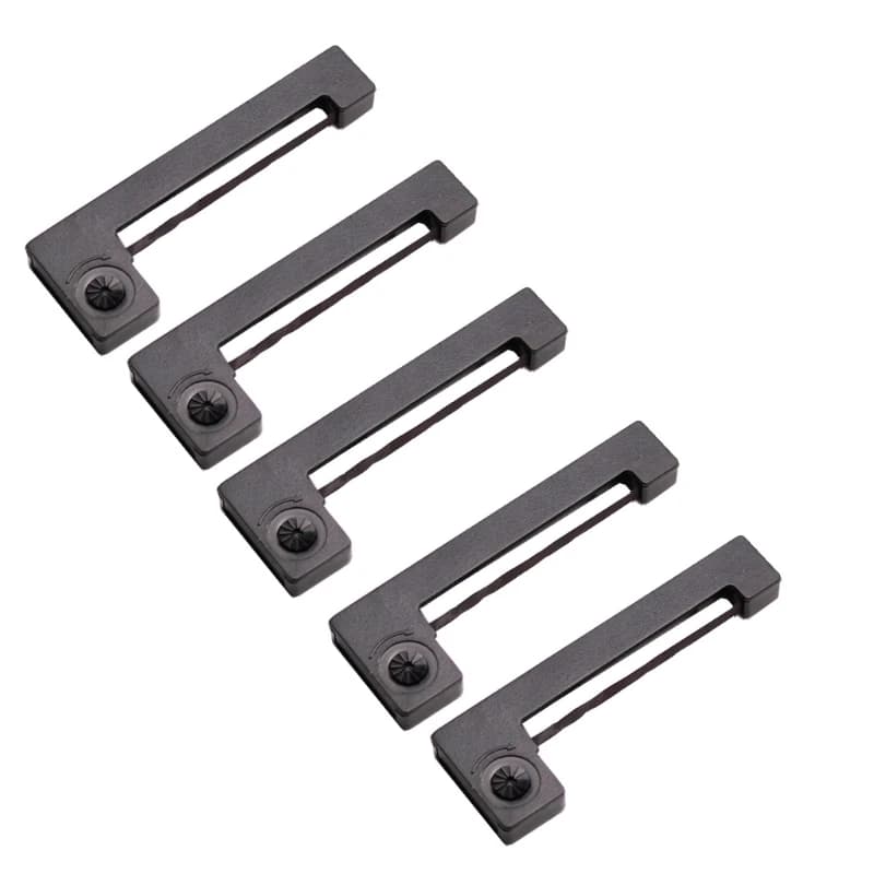 5 pezzi ERC05 nastro di inchiostro per stampante per ERC05 M160 M180 M190 M191G M163 M164 nastro per stampante durevole 66 Base per cintura in Nylon