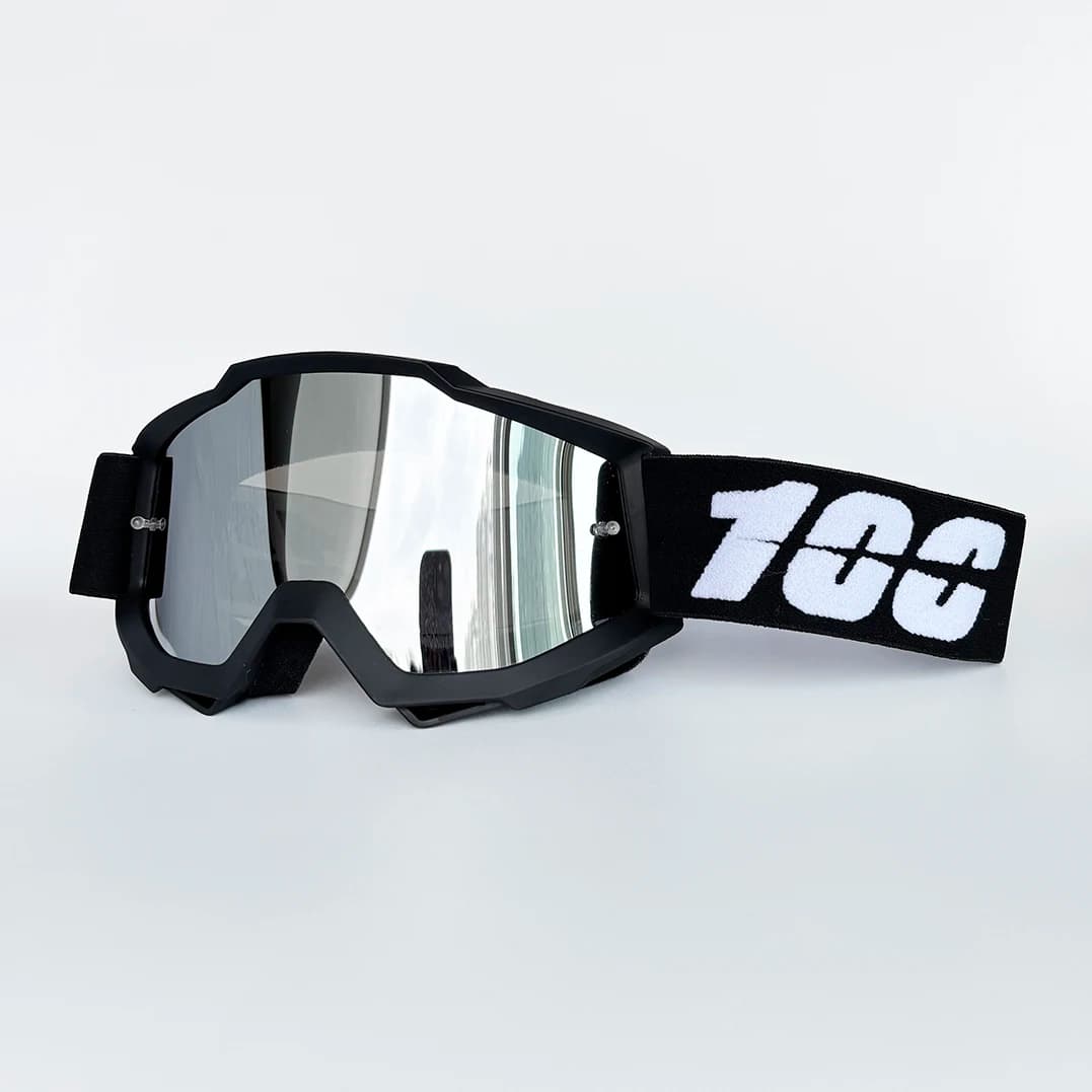 Hot 100 Occhiali da motocross Outdoor Off-Road Sci Sport MTB ATV Dirt Bike Occhiali da corsa Protezione antivento Ciclismo Moto