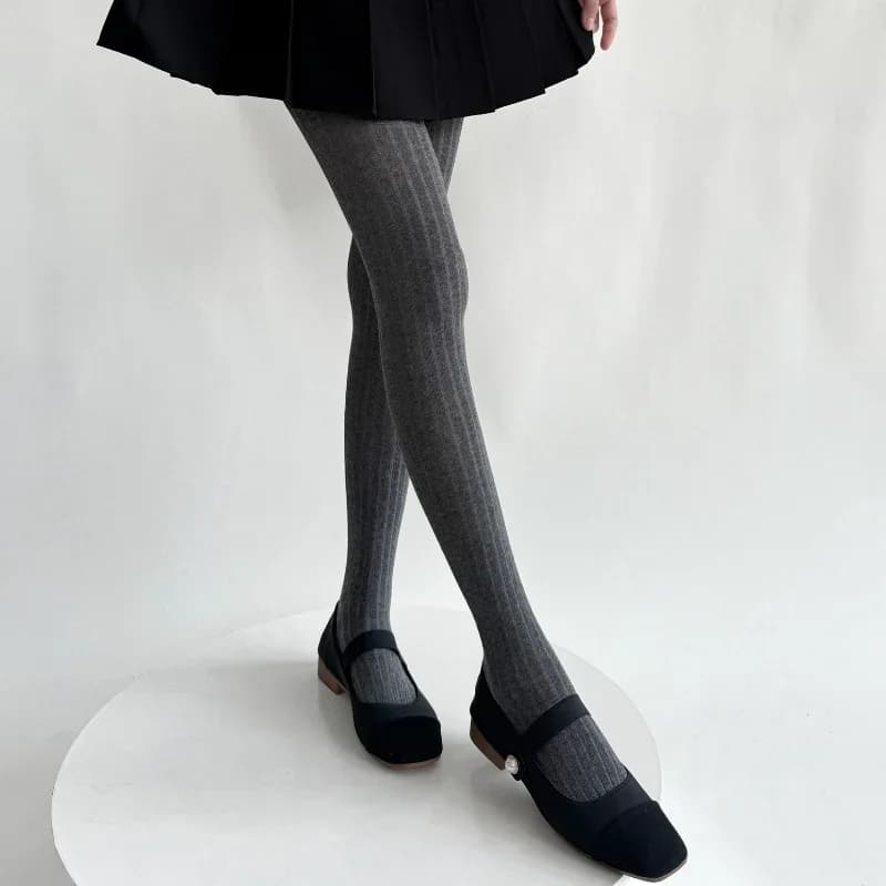 Nuovo Autunno Inverno Calzamaglia Donna Sexy A Righe Coscia Alta Calze Collant Lingerie Calze Calze Corpo Donne Calzamaglia Leggings