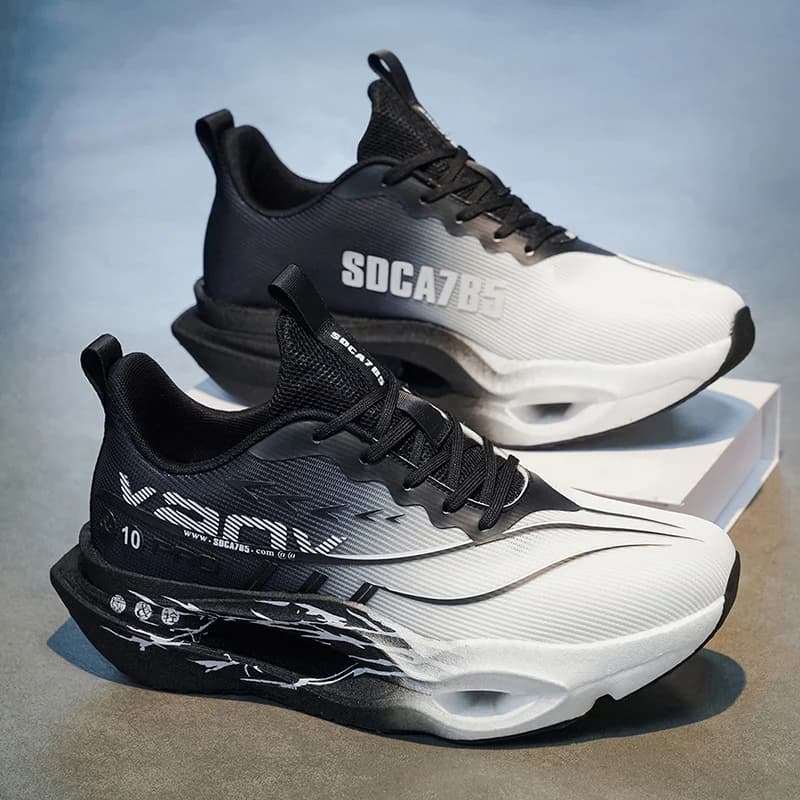 Men's Casual Sneakers, Lightweight Breathable Sneakers Suitable for Gym, Jogging, and Street Wear, Breathable Mesh Low-Top Sneakers