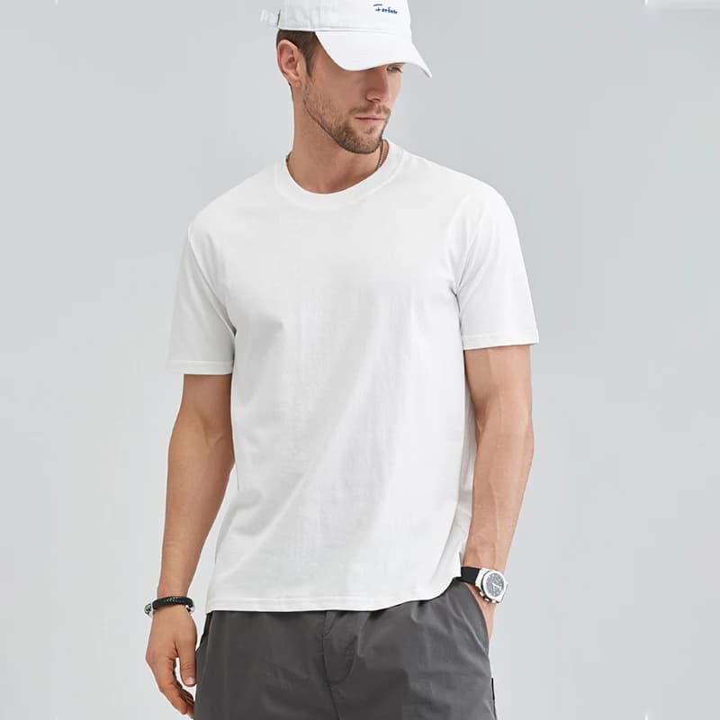 100% Cotton T-Shirts Men Women Summer Cotton Male Tshirt Casual Short Sleeves Tee Shirt Female Basic Plain Tops Oversized S-5XL