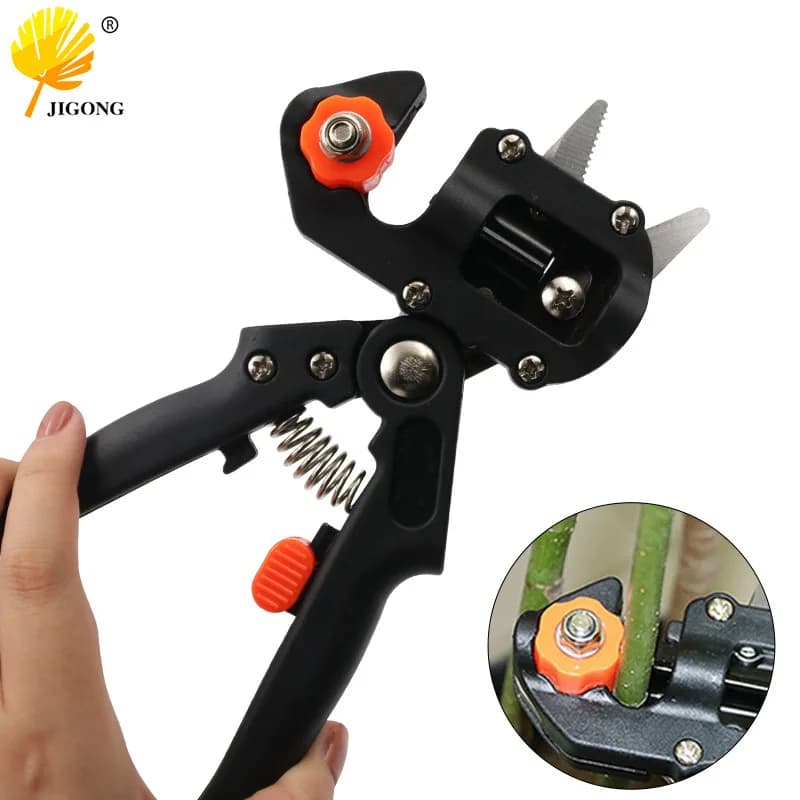 Plant grafting shears, fruit tree shears, machines, portable pruning tools