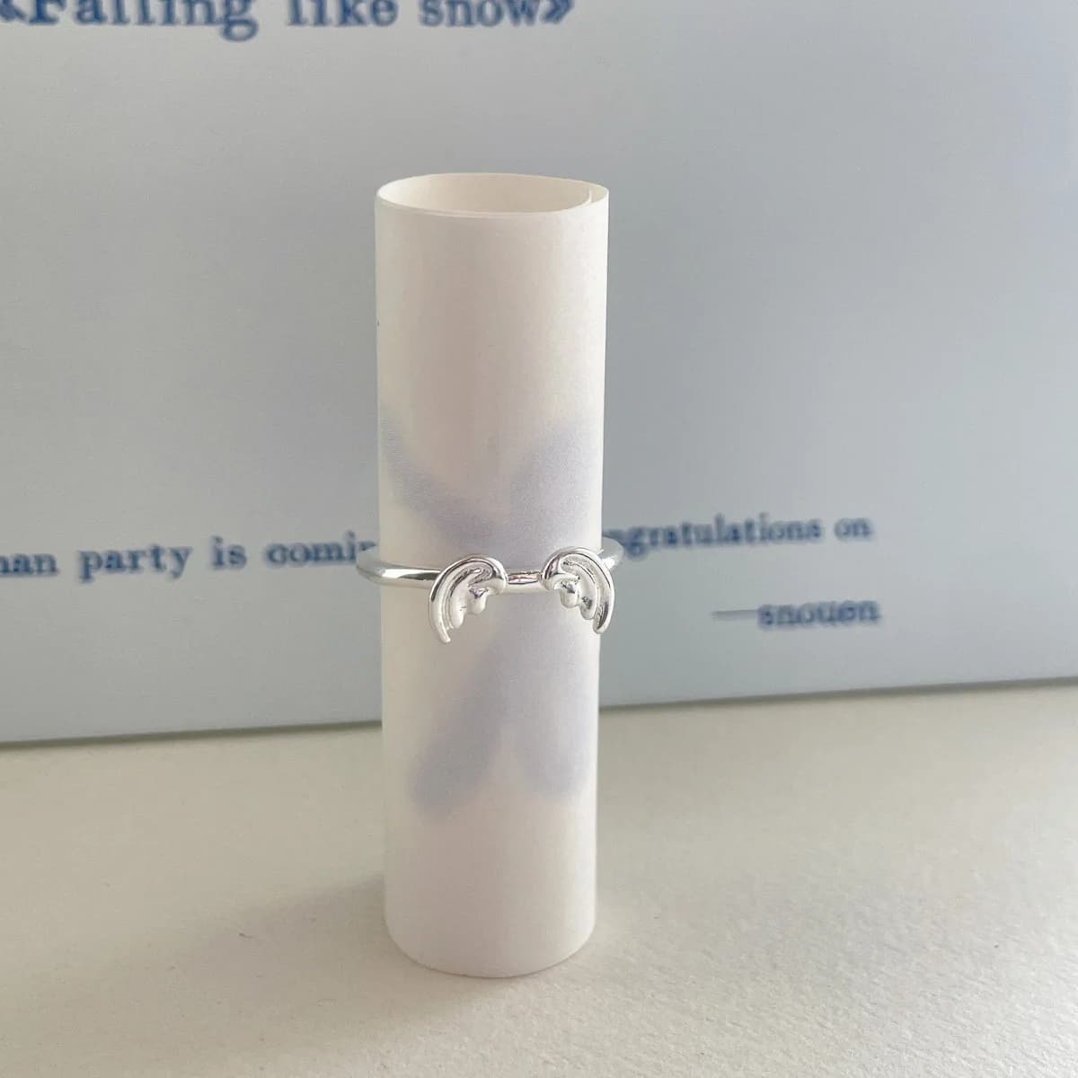 Super fairy, open, niche design, versatile index finger ring with gold star, light luxury and high-end feeling