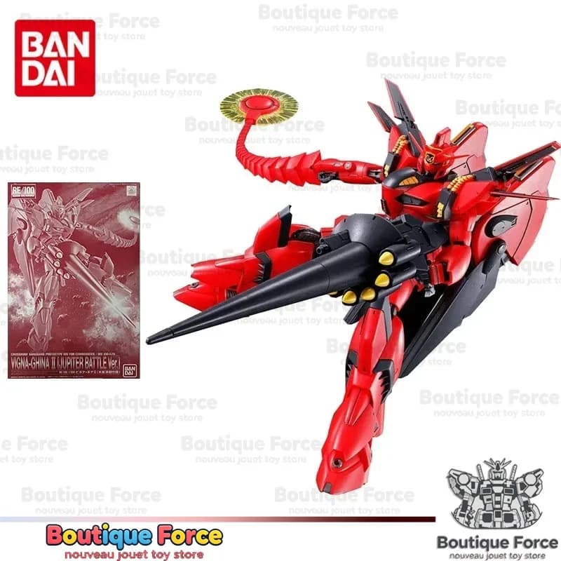 Kit Modello Gundam Bandai PB Limited RE Vigna Ghina 2 Jupiter Battle Ver, Action Figure Gunpla, Statuetta Anime per Bambini