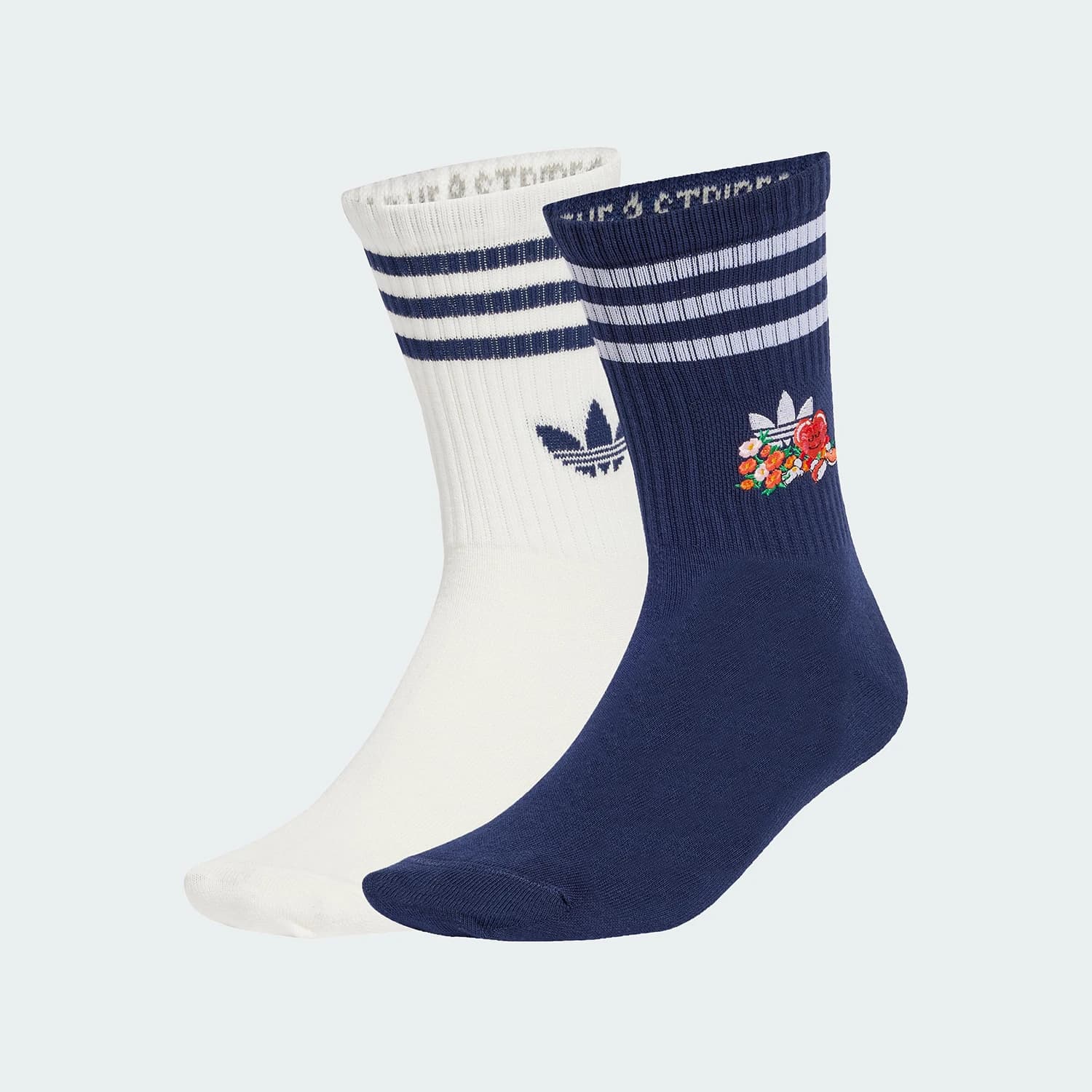Calzini sportivi Adidas Genuine Originals unisex leggeri e traspiranti, confezione da 2 JC8634