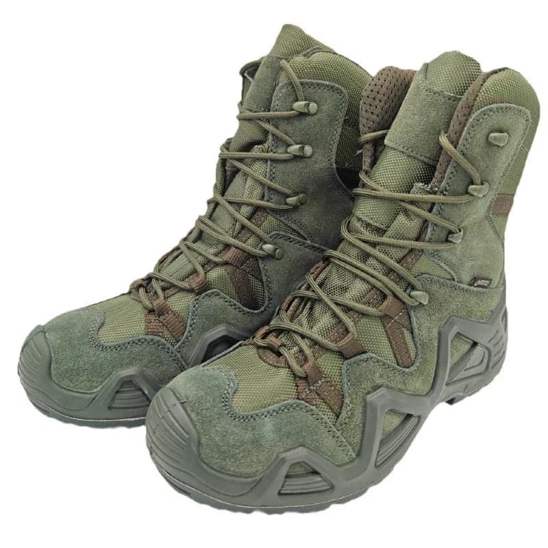 Tactical Outdoor High-top Hiking Boots, Impact-resistant and Puncture-proof, Lightweight and Comfortable Protective Boots