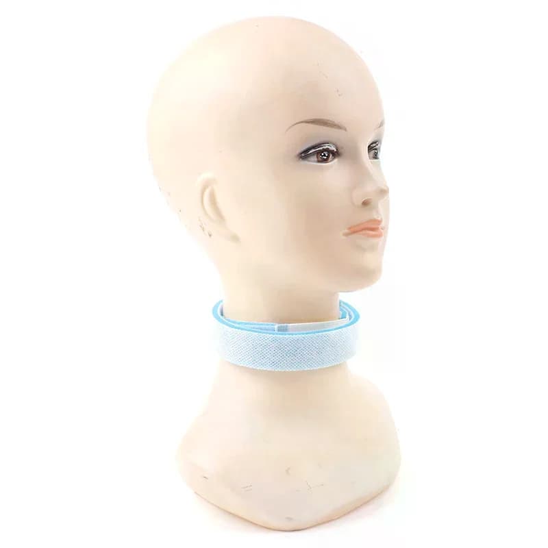1X Supporto per il collo Dispositivo di fissaggio del tubo endotracheale Supporto per cintura fissa per tracheostomia