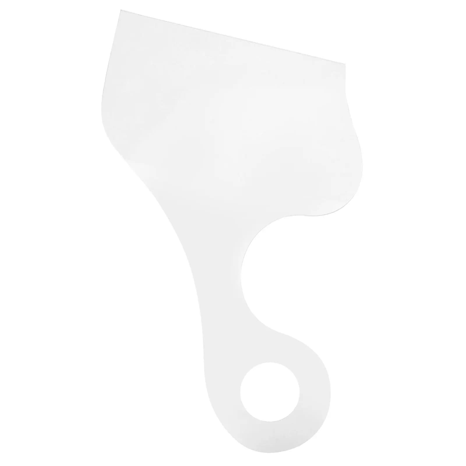 Acrylic Router Template Cutting Board Handle Clear Charcuterie Tools Hand Safety Stable Grip Woodworking Pattern