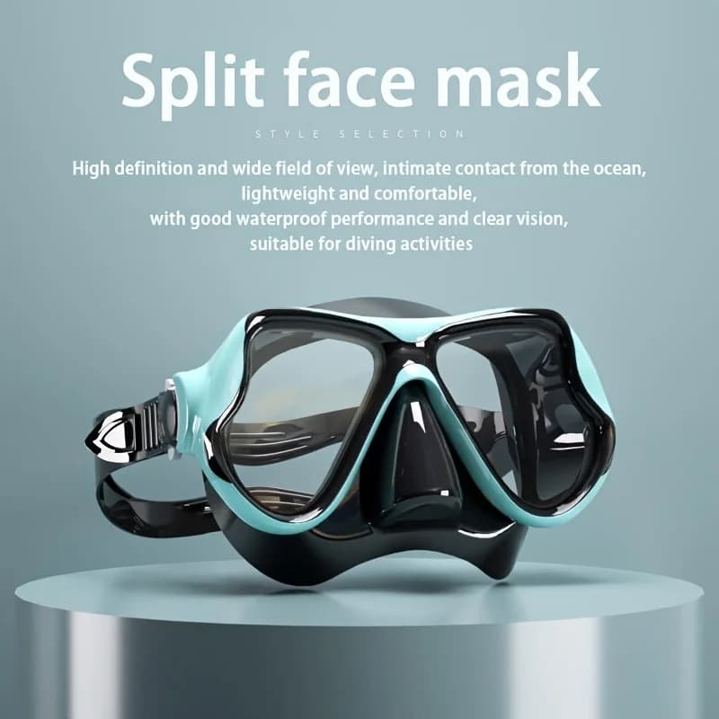 Waterproof Professional Snorkeling Glasses Water Snorkeling Mask Tempered Glass for Swimming Diving Water Sports Equipment