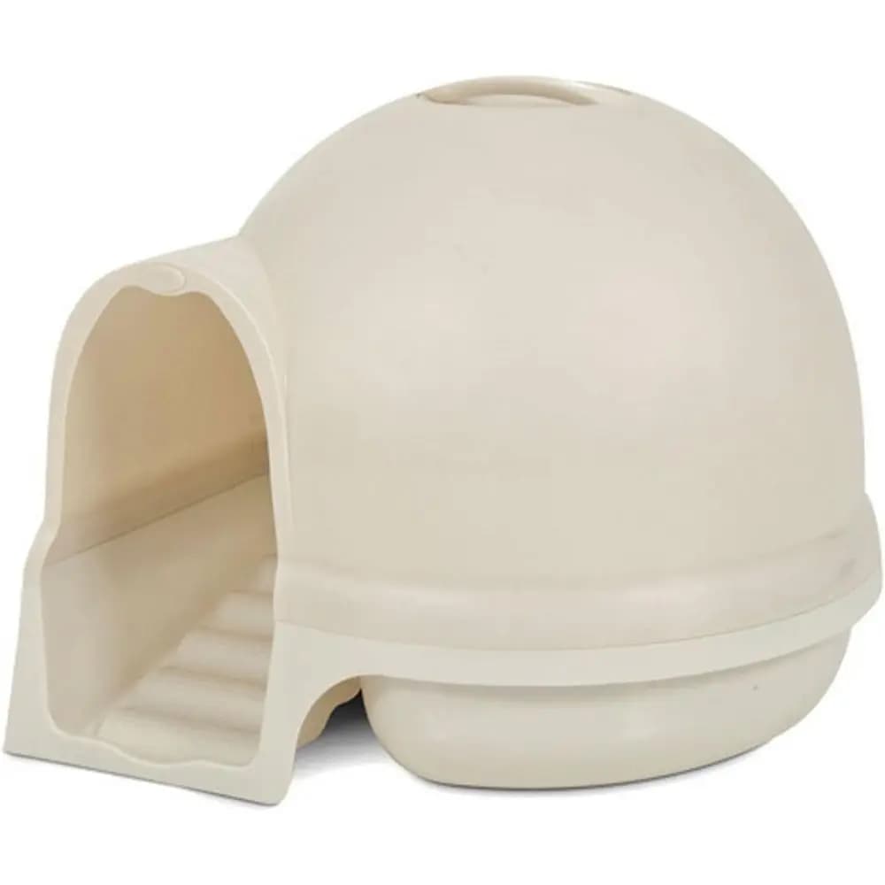 Lettiera per Gatti Clean Step Dome - Bianco Perla, Prodotta negli USA con Materiali Riciclati al 95%