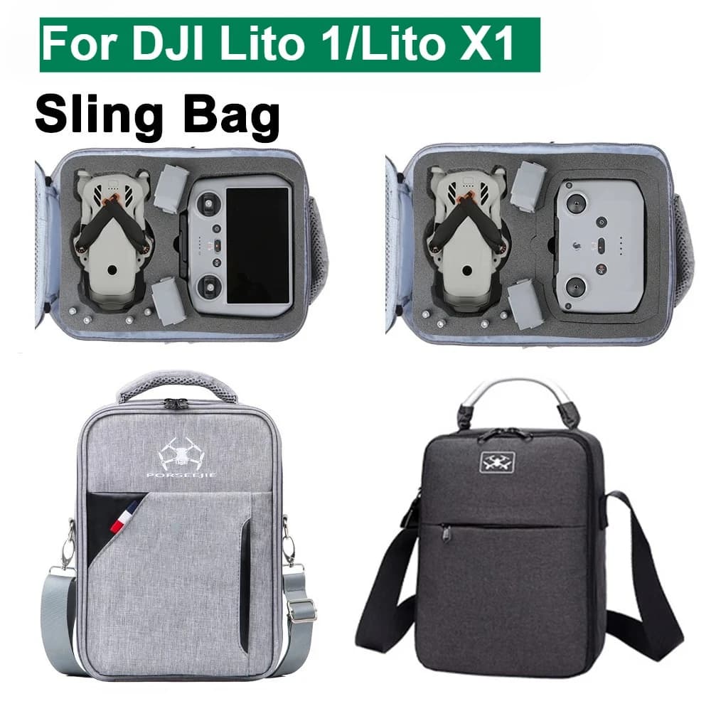 Borsa a Tracolla Portatile per DJI Lito 1/Lito X1, Custodia per Trasporto, Borsa per Accessori Drone