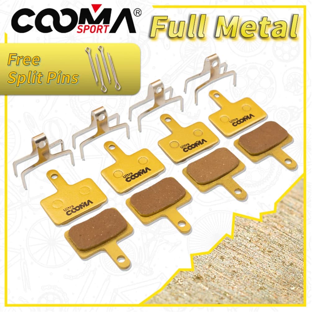 4 paia di pastiglie freno a disco per bicicletta per Shimano B01S UR300/MT200/MT400/MT500/TX805/M315/M355/M375/M395/M486/M485/M475/M416/M446/M525