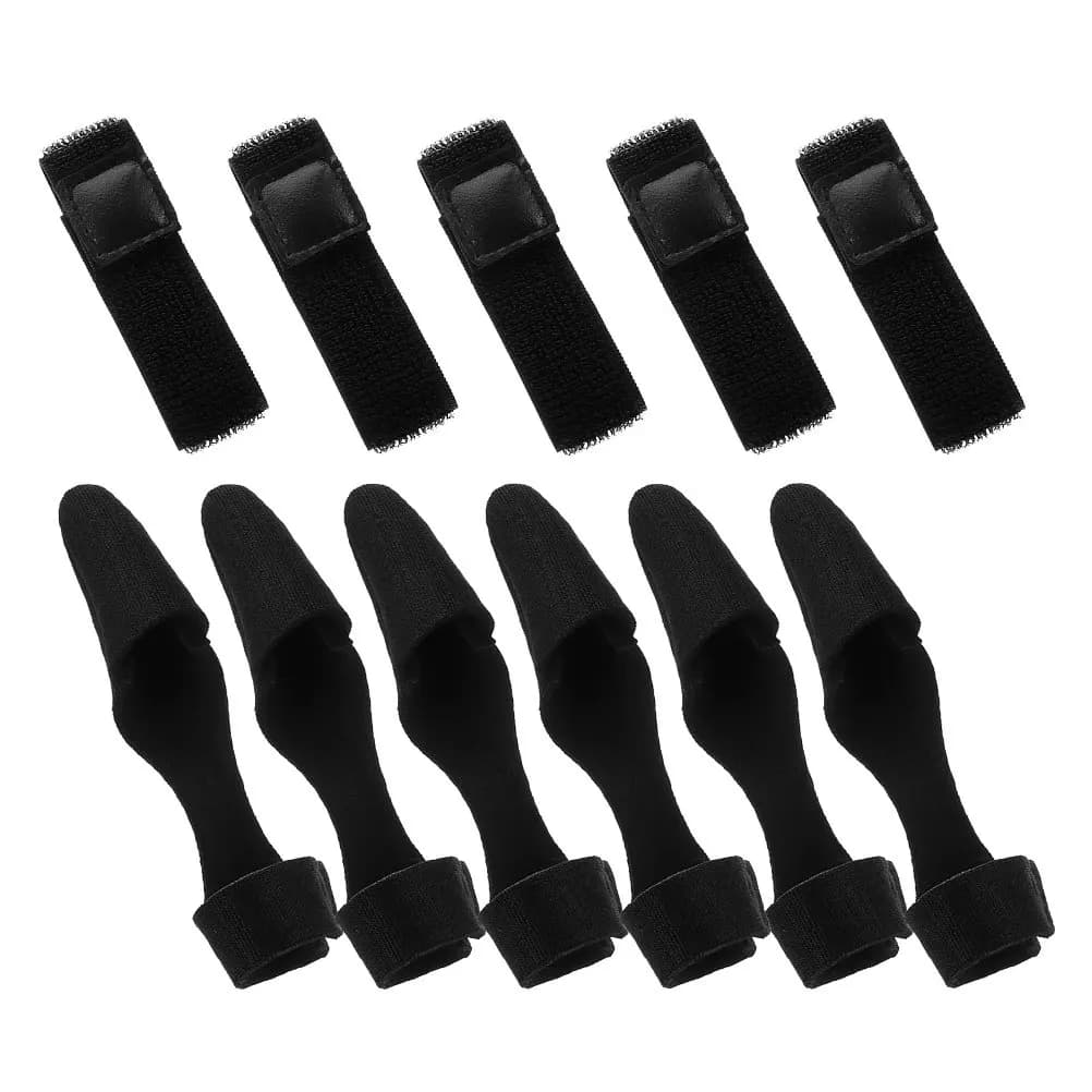 Kit di protezione per punta canna da pesca da 10 pezzi, set di fasce elastiche morbide e lisce per la sicurezza della canna da pesca in acqua dolce
