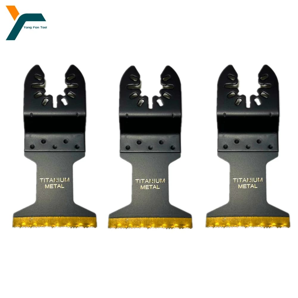 3 pezzi oscillante multifunzionale lama per sega in metallo duro taglio dente per Dremel Makita Dewalt Bosch Ryobi Fein Milwaukee Worx Ridgid