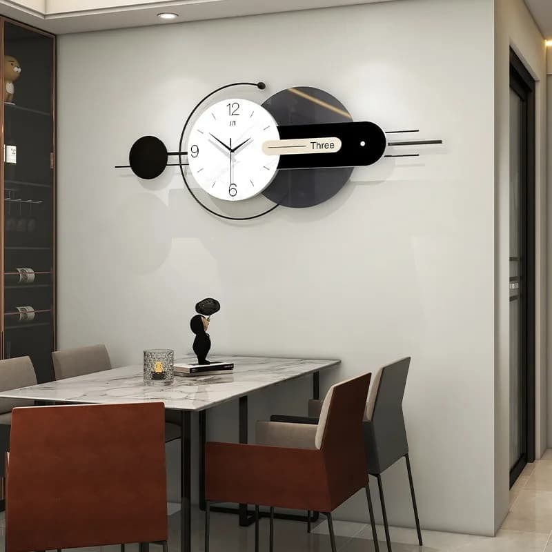 Modern and Simple Wall Clock, Large Size Creative Luxury Wall Clocks for Living Room, Nordic Outdoor Bedroom Decorations, Gift Ideas