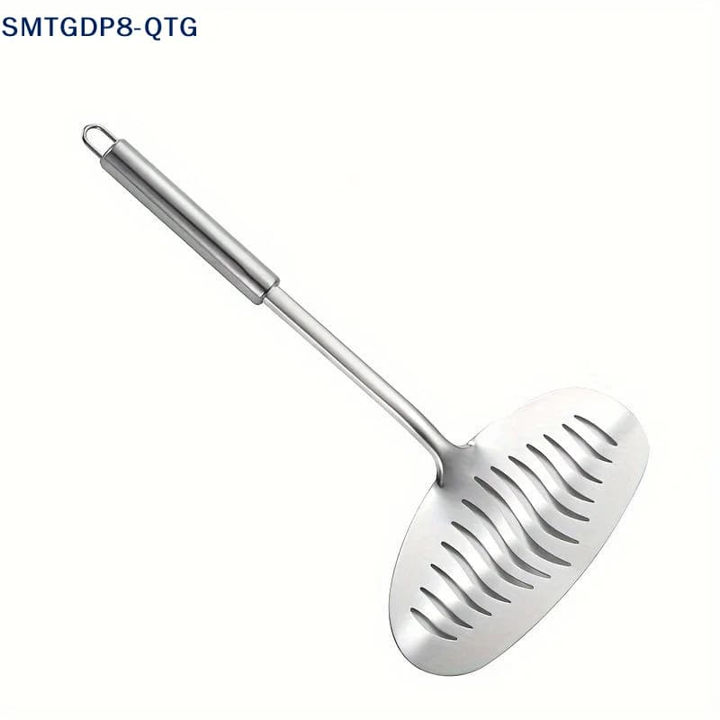 NEW Large Stainless Steel Fish Frying Spatula Egg Pan Scoop Nonstick Long Handle Steak Slotted Flat Shovel Kitchen Cooking Tool
