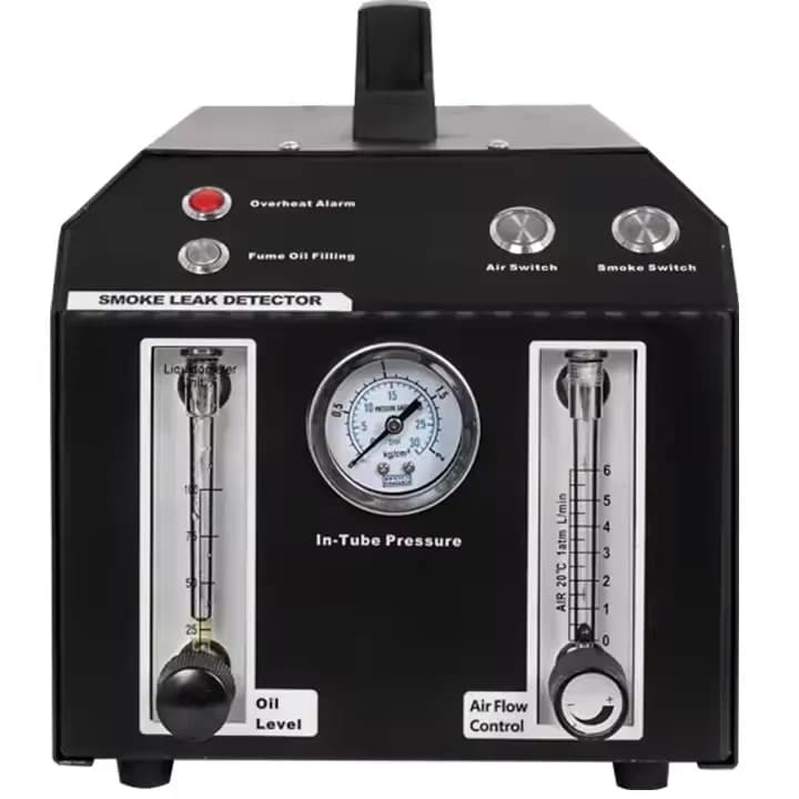 TLF KARJOYS 12V Strumento rilevatore di perdite di fumo per la diagnosi dell'auto Generatore automobilistico Pressione 23 psi Perdite di fumo per auto Diagn
