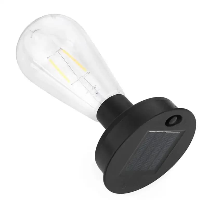 Luce esterna resistente alle intemperie Bella lampada da cortile esterno Lampada solare Non abbagliante Utilità Lampada da fiaba Lampadina