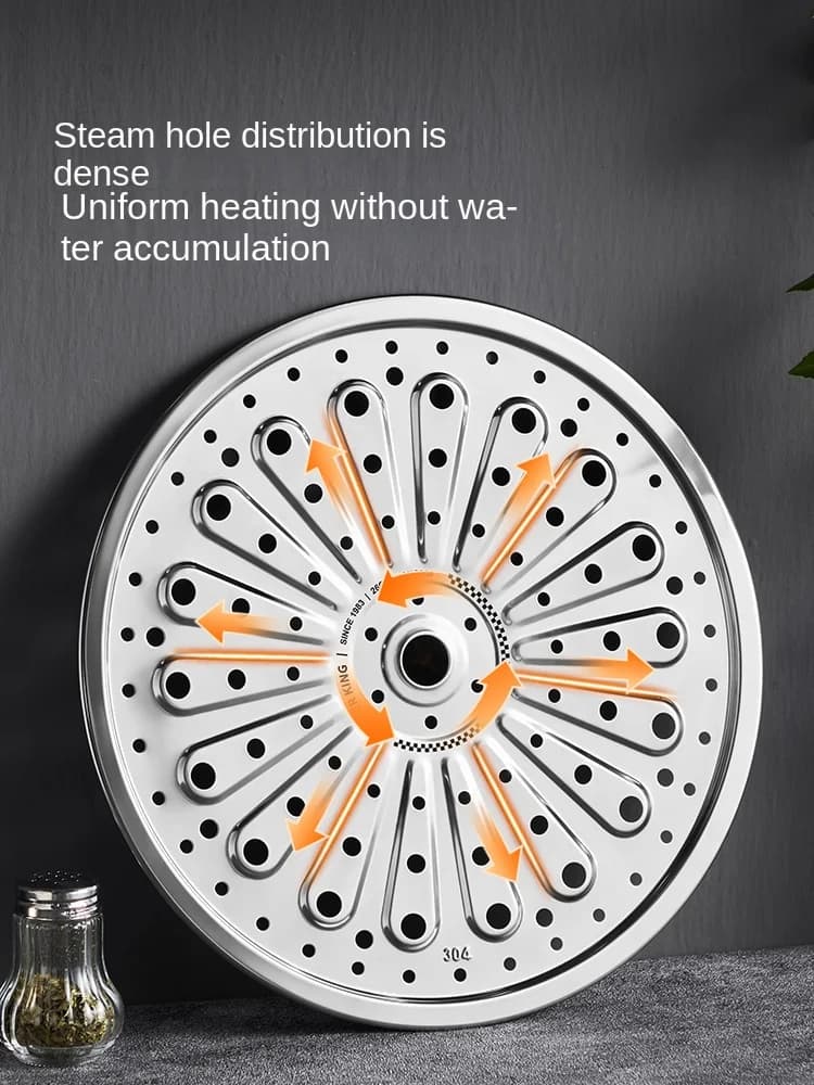 KING 304 Stainless Steel Steam Plate For Steamed Rice Streaming Grid For Steamed Rice Cooking