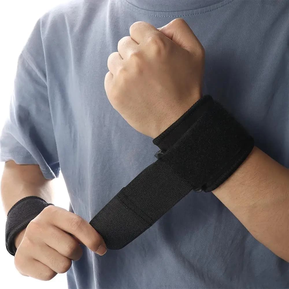 Accessori per la sicurezza sportiva Fasciatura di compressione per palestra Supporto per il polso Bracciali Braccialetti Protezione carpale Tutore per tunnel carpale