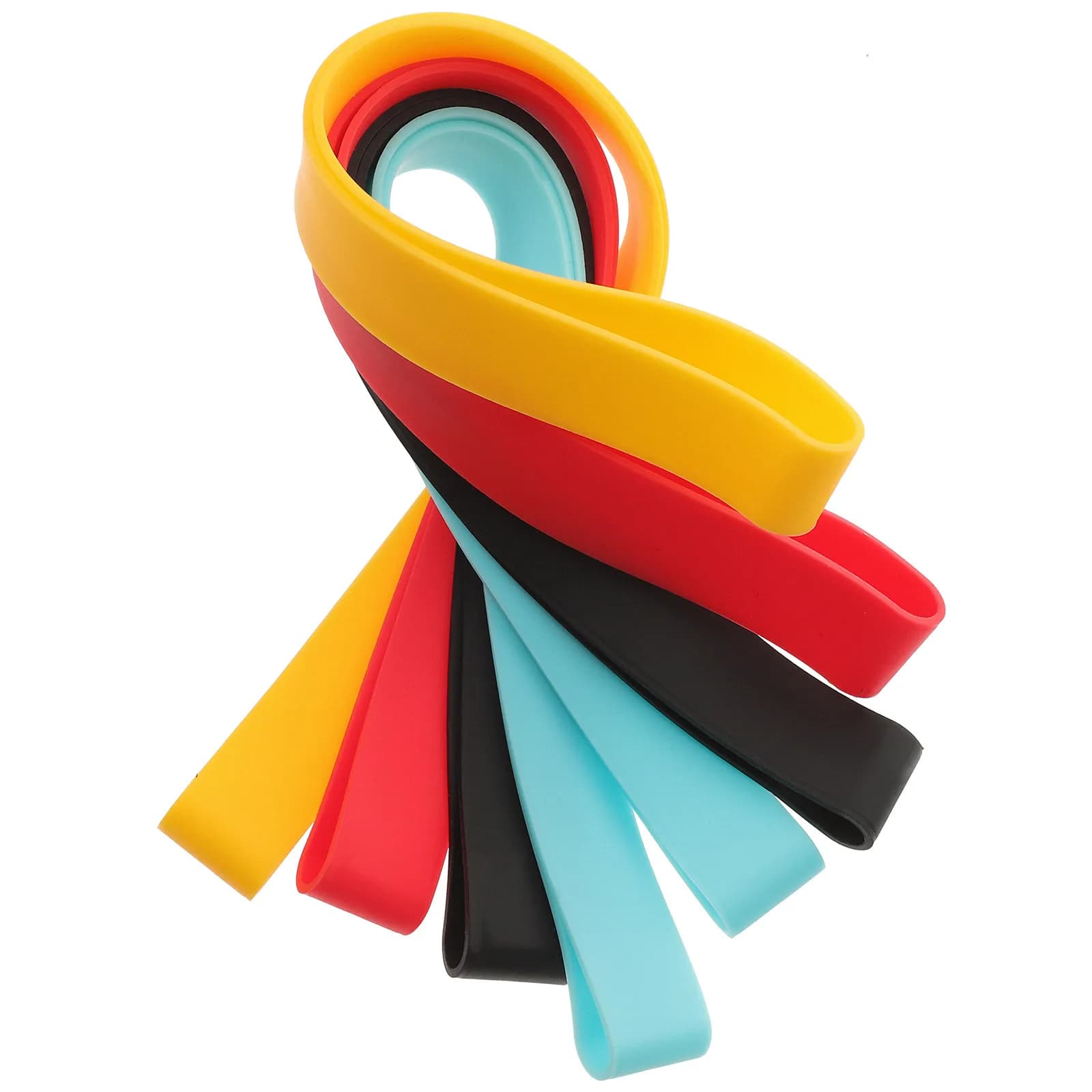 4 silicone ties for towels, highly elastic and lightweight, for beach chairs, cruise ships, pool, wind resistant
