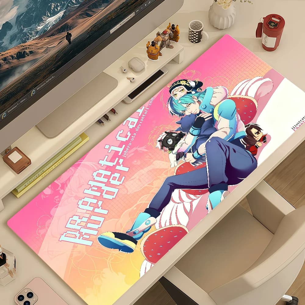Mouse Game Pad MousePad Murder Non-slip D-Dramatical Lockedge Office Student Gaming Thickened Large Writing Pad Cushion