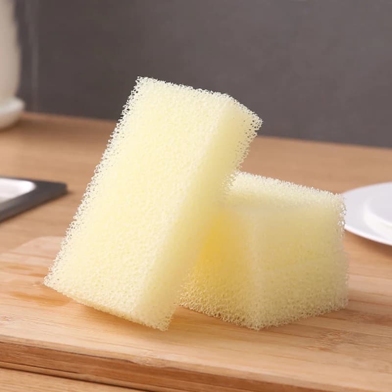 Spugna per lavastoviglie tampone abrasivo addensato spazzola per pentole spugna per luffa imitazione spazzola per la pulizia e la decontaminazione della cucina
