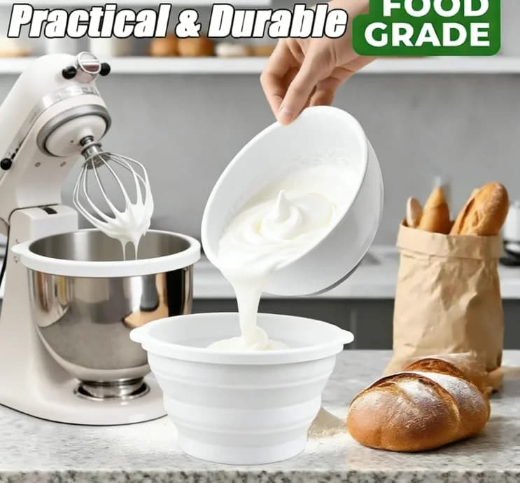 Inserto per Frullatore di Grado Alimentare per Pasticceri, Previene Schizzi di Farina, Strumento Essenziale per Miscelare, Gadget da Cucina