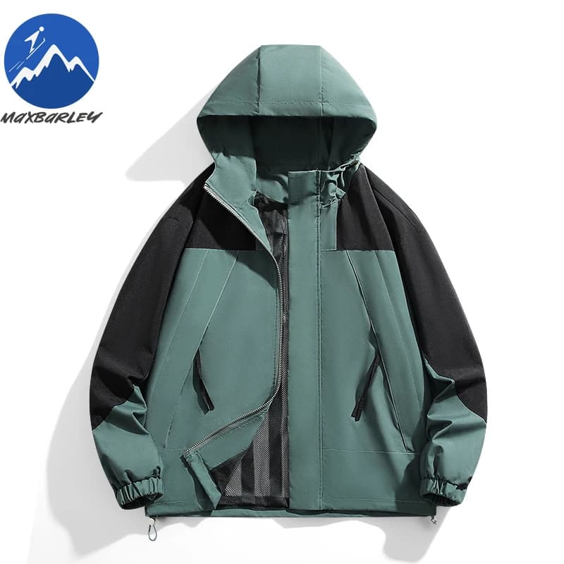 2026 new men's jacket hiking travel motorcycle jackets light waterproof joints fashion spring autumn beautiful coat with hood