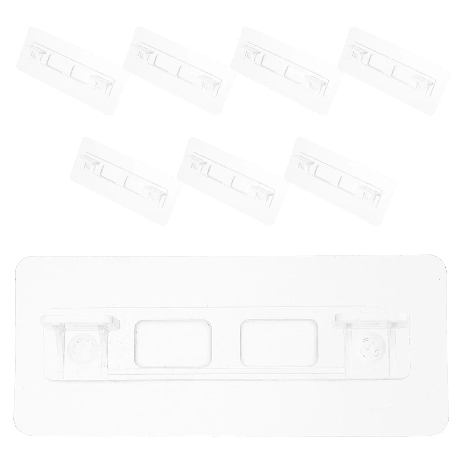 8 Pezzi Stabilizzatori Adesivi in Plastica Antiscivolo per Box Neonato, Base di Supporto per Recinzione, Ricambi