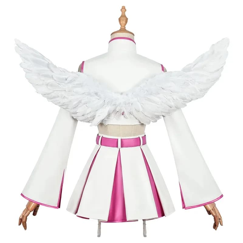 2.5 Seduzione dimensionale Liliel Lillyel Lilysa Milliela Mikari Costume Cosplay Ali Parrucca Halloween Ragazze sexy Abiti da festa;5,