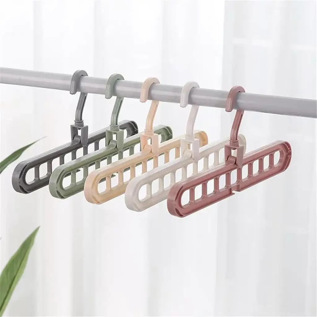 Heavy Duty Multi Functional Hanger 360 Degree Rotating Clothes Magic Hangers for Closet and Wardrobe Storage