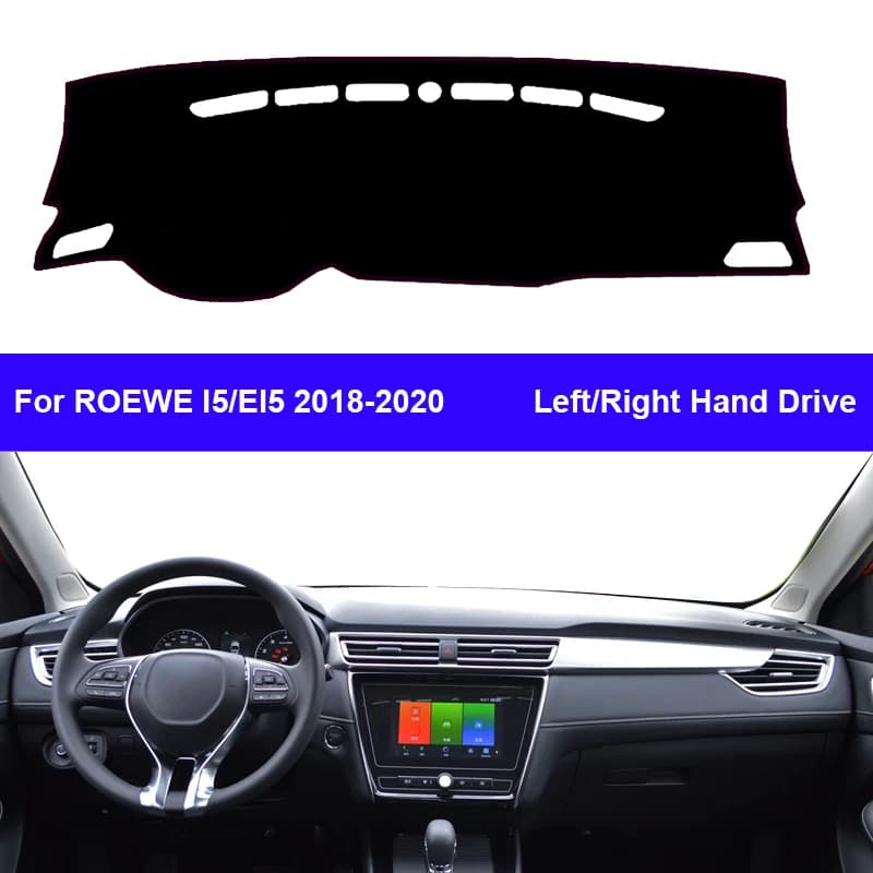 Car Auto Inner Dashboard Cover For ROEWE I5 EI5 2018 2019 2020 Dash Mat Carpet Cape Sun Shade Pad Anti-UV Anti-Crack