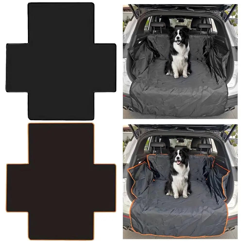 Tappetino Impermeabile per Bagagliaio Auto in Tessuto Oxford, Coprisedile per Cani, Trasportino per Animali Domestici, Rivestimento per Bagagliaio Auto e SUV