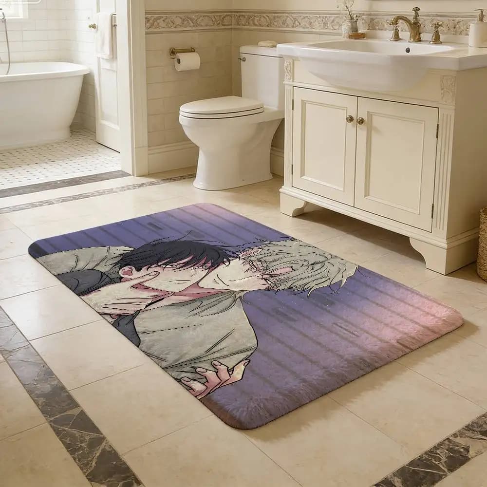 Comic Low Tide in T-Twilights Hallway Carpet Washable Non-Slip Living Room Sofa Chairs Area Mat Kitchen Doormat Area Rug