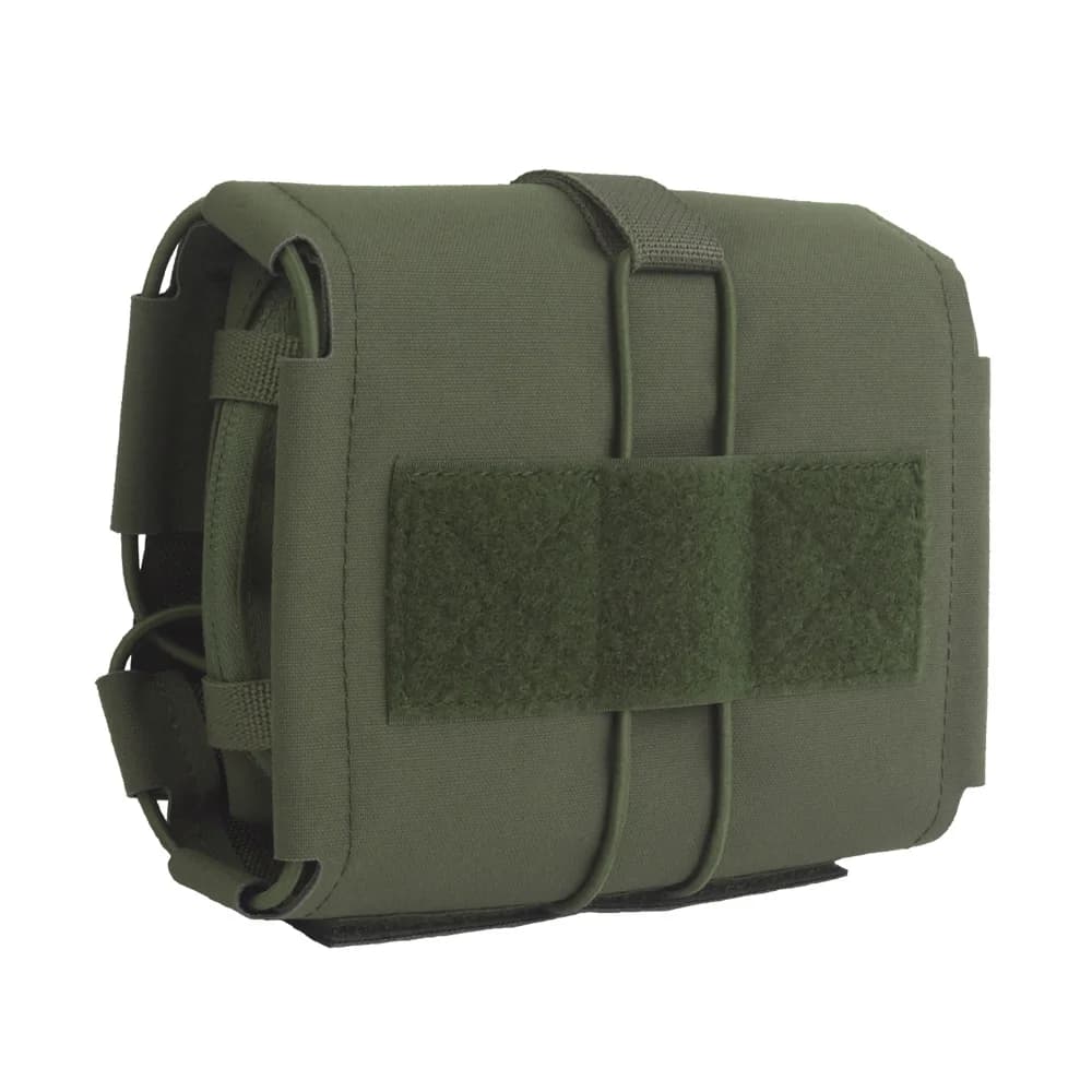 Kit di Pronto Soccorso Tattico 2-in-1 con Tasca MOLLE, Borsa Orizzontale a Estrazione Rapida per Conservazione Medica, Sopravvivenza e Sicurezza, Cintura da Vita