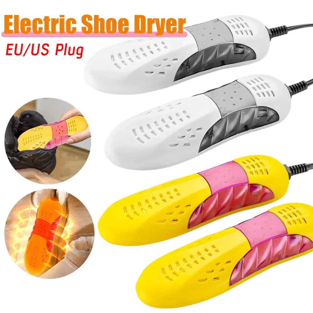 Electric Dryer for Shoes and Boots, Eliminates Odors, UV Dryer for Feet, Rapid Drying, Multifunction Machine for Drying Shoes, Socks and Gloves