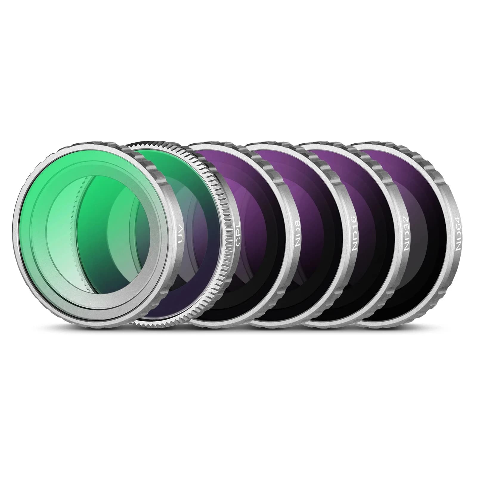 NEEWER ND filter kit compatible with Insta360 GO 3S UV+CPL+ND8+ND16+ND32+ND64 Filters Action Camera Accessories