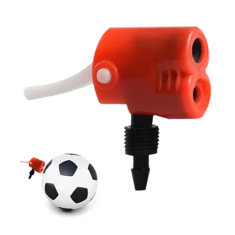 Adattatore per pompa a mano da moto con ugello ad aria in ABS, convertitore a doppia testa Schrader/Presta per gonfiaggio bici da strada e palloni