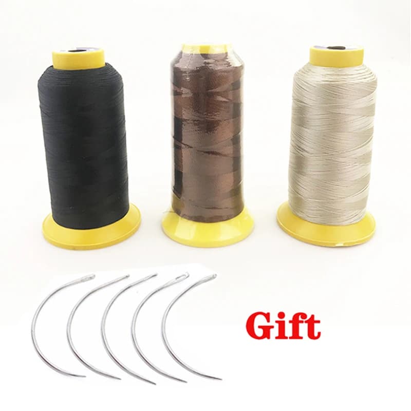 Tipo C Crochet 5pc con filo strumenti per l'estensione dei capelli forniture per parrucchieri uncinetto ago parrucca kit per la produzione di strumenti per capelli