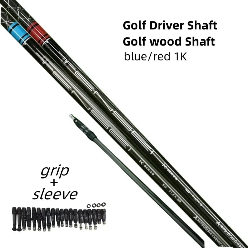 Nuovo Asta da Golf TENSEI Pro blu/rosso/arancione 1K per Driver e Legni, Flex SR/R/S, Asta in Grafite con Manicotto e Impugnatura Inclusi