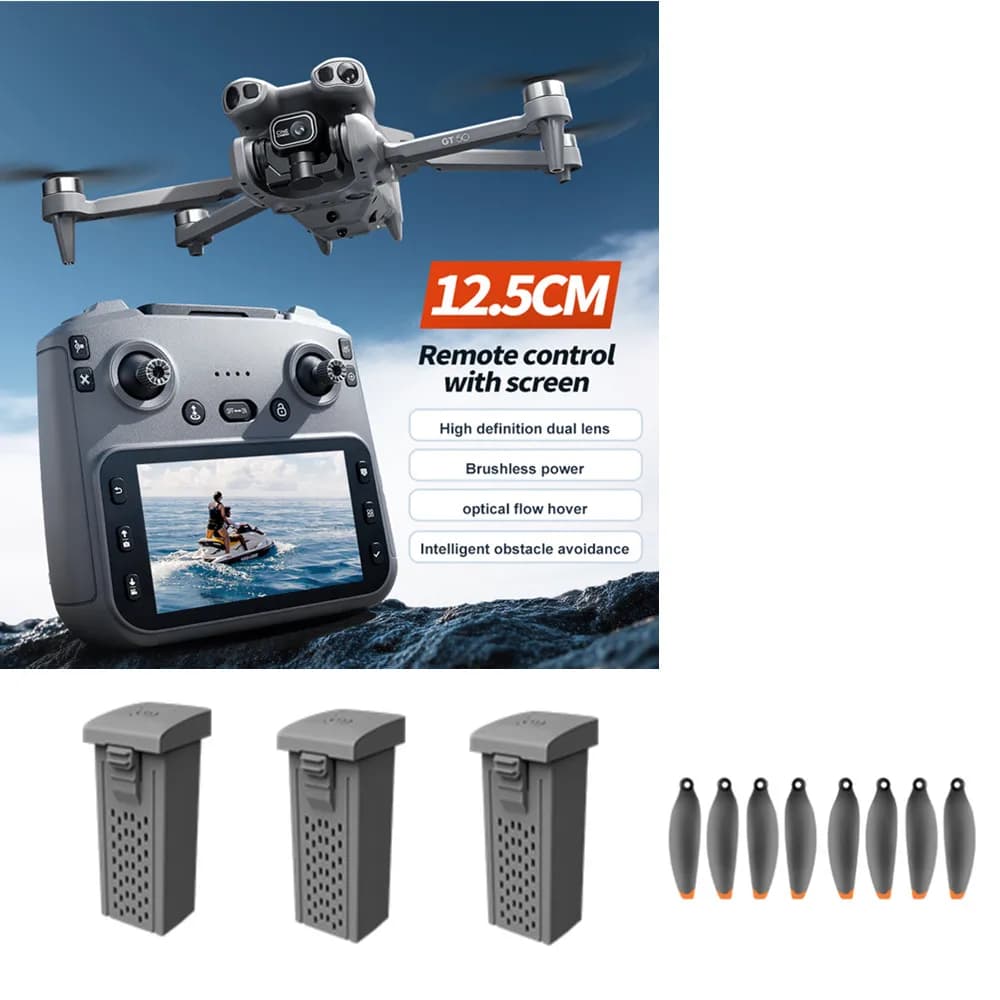 Batteria drone GT50 3.7V 1300mAh / GT50 Parti drone Elica Maple Leaf GT50 Drone Accessori originali Batteria