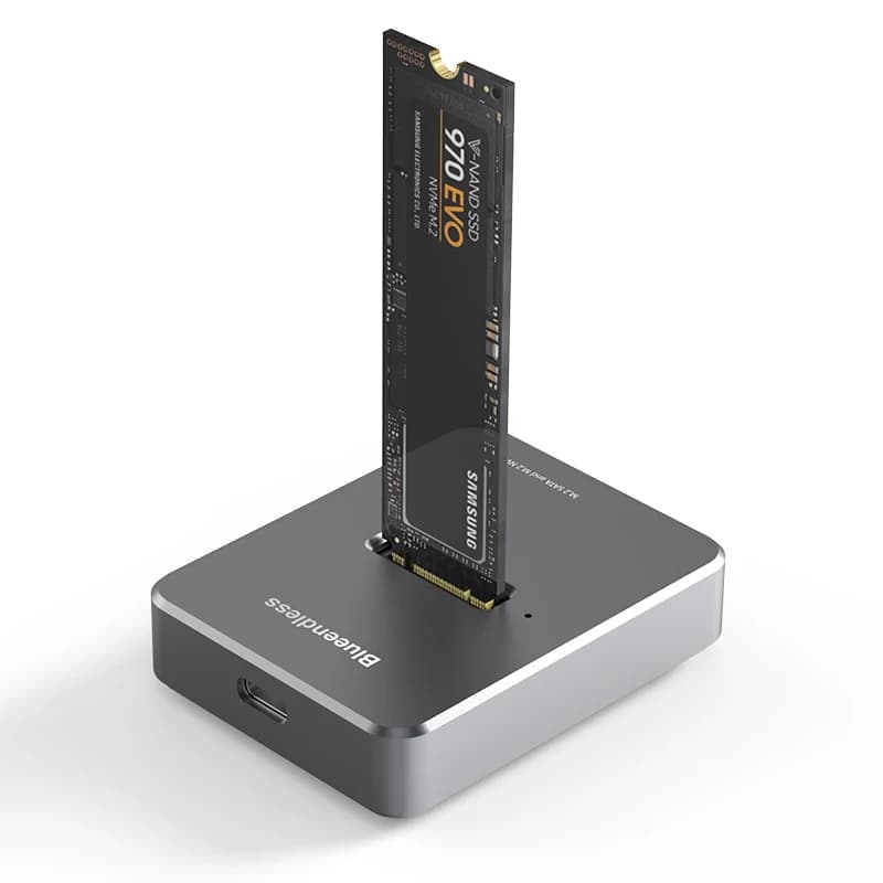 Docking station Blueendless m2 nvme Chiave M usb m 2 Custodia SSD USB C Docking station SSD HDD NVME e NGFF Solid