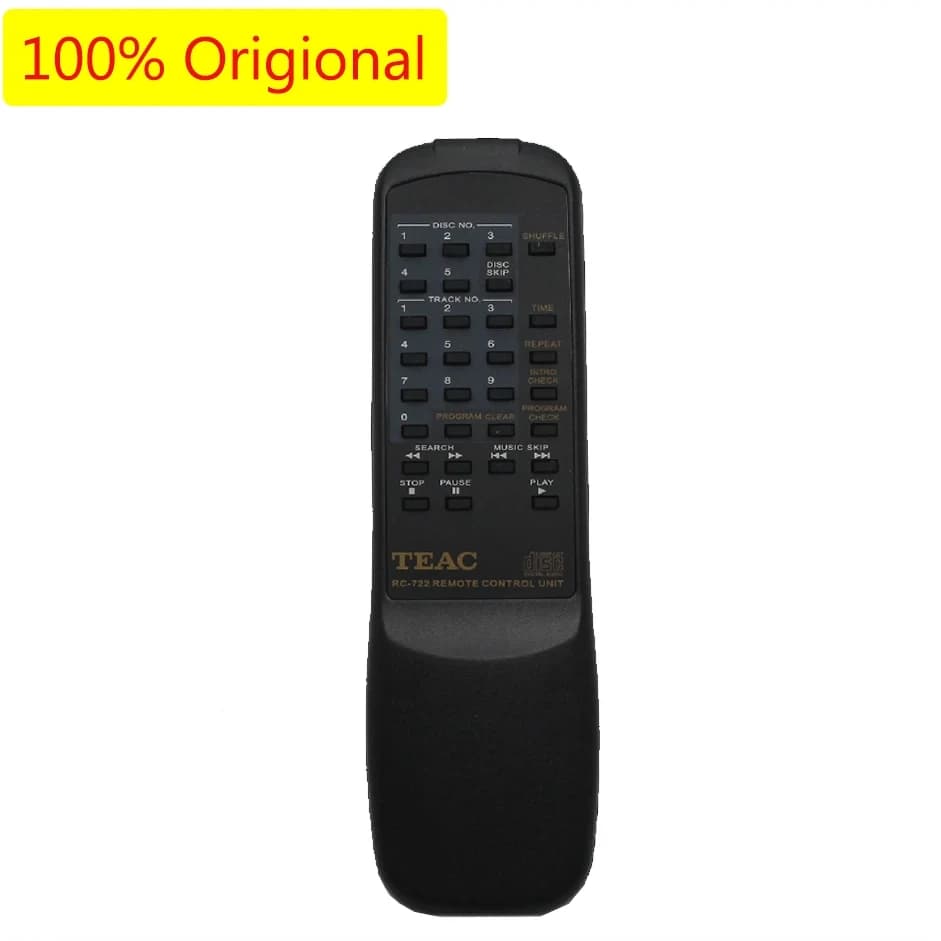 Telecomando RC 722 per telecomando TEAC RC-722 Rontrol Geniune telecomando originale Teac RC-722