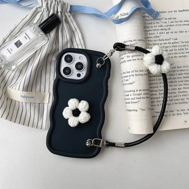 Funny Flower Corda Candy Wave Phone Case For Motorola Moto G100 Pro G86 G56 G85 G75 G55 G45 G35 G15 G10 Power G71S G05 Soft Cover