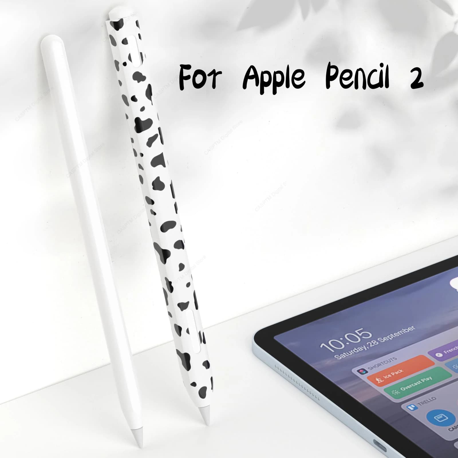 Astuccio di lusso con motivo a mucca per Apple Pencil Pro 2024 Cover custodie per penne morbide per Apple Pencil 2 2nd Pro Gen custodia protettiva