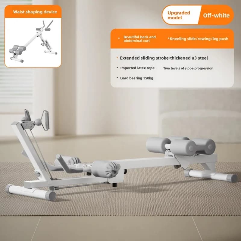 Rowing Machine Abdominal Trainer Ab Roller Pushup Board Home Gym Equipment Indoor Workout Home Multi Machine Fitness Equipment