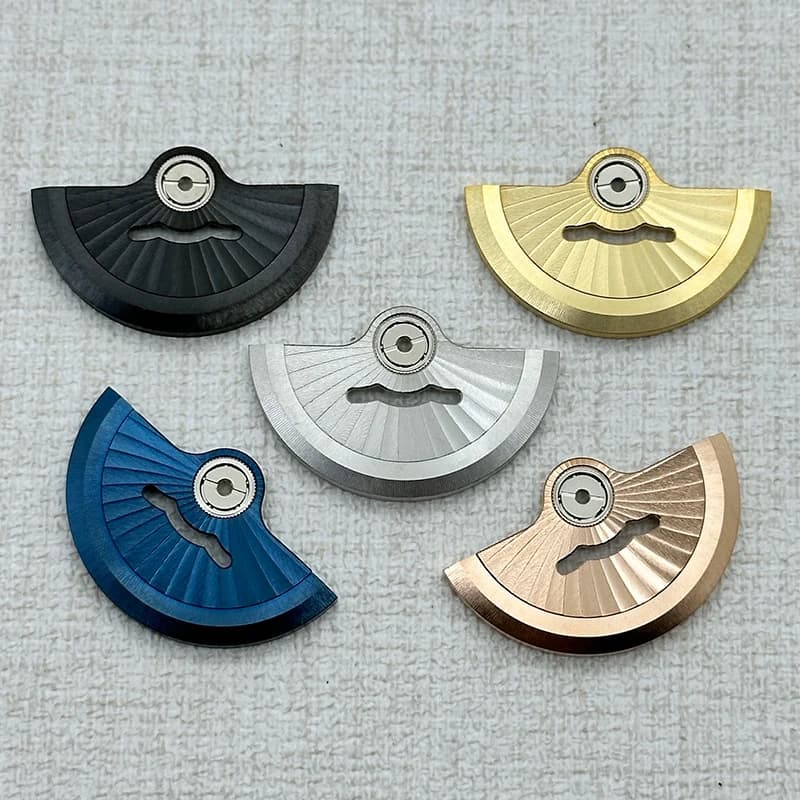 Rotore personalizzato per movimento NH35 compatibile con movimenti NH35, NH36, NH38, NH39, 4R e 7S - Rotori a carica automatica stile pendolo